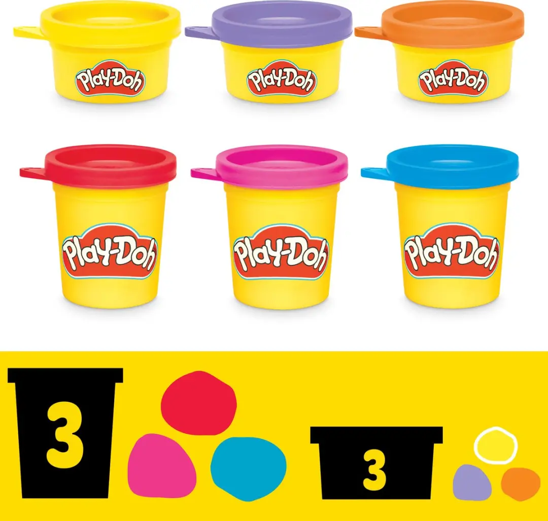 Play-Doh Disney Junior Stamp & Go Megapack - 12 Stuks