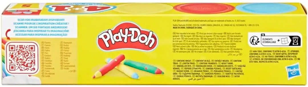 Play-Doh Weer naar school-set 5x85g