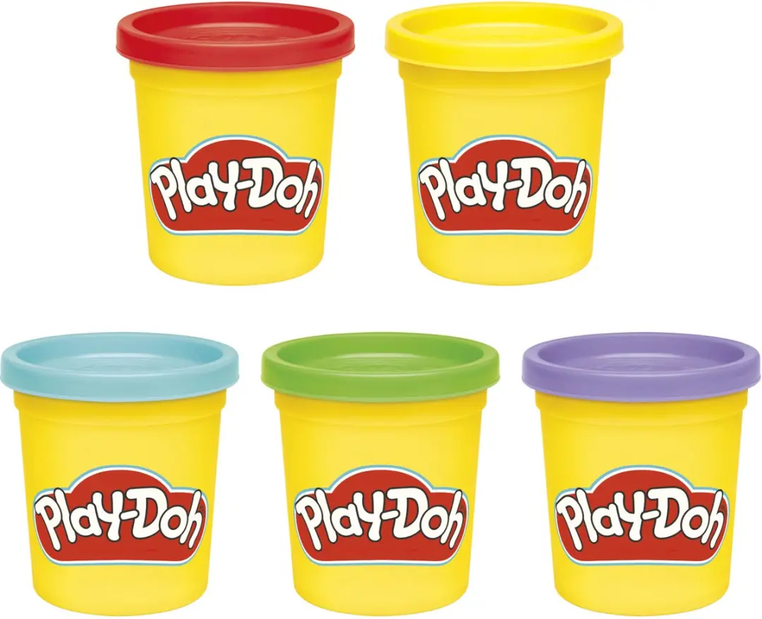 Play-Doh Weer naar school-set 5x85g