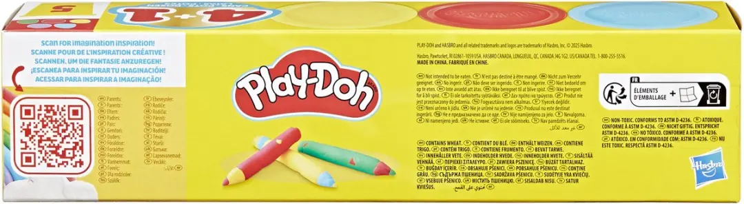 Play-Doh Weer naar school-set 5x85g