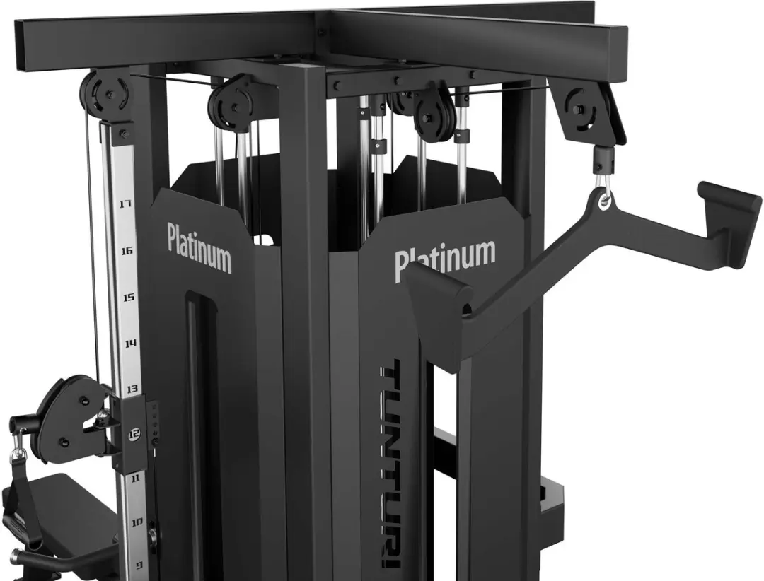 Tunturi Platinum Foam Grip Wide Row 56cm - Zwart