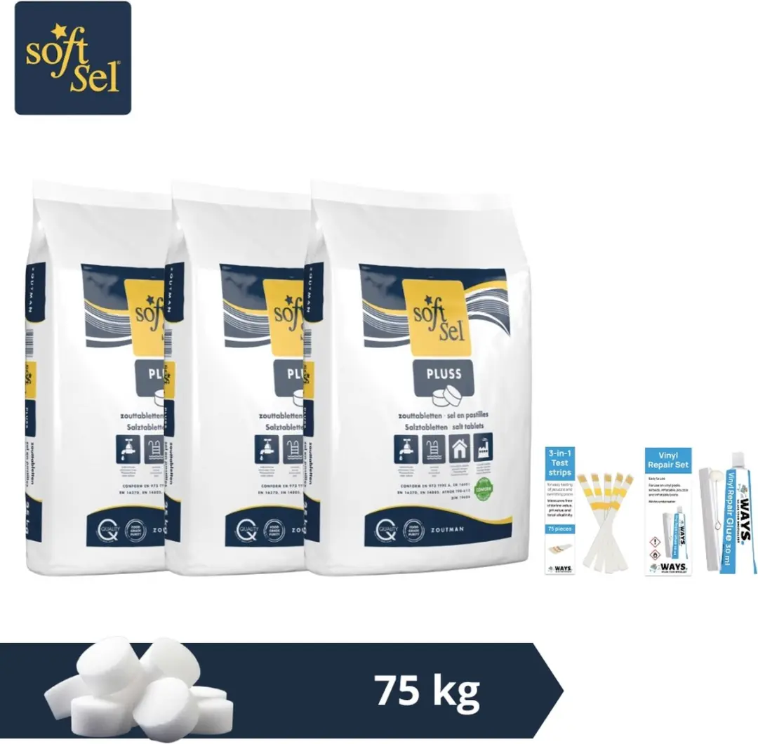 Pool Improve Soft-Sel Zouttabletten 75kg