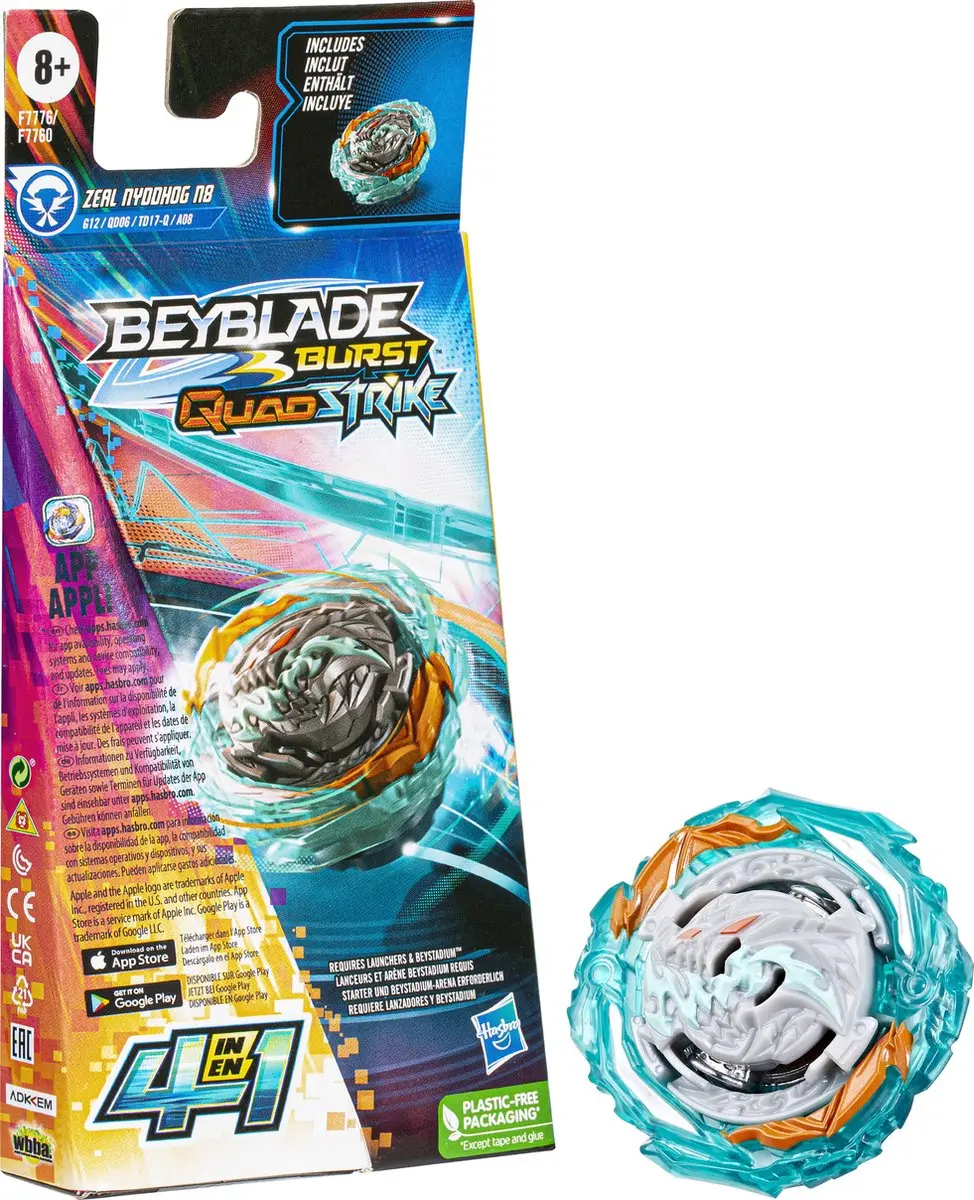 Hasbro Beyblade Quad Strike F7760EU6 - Assorti