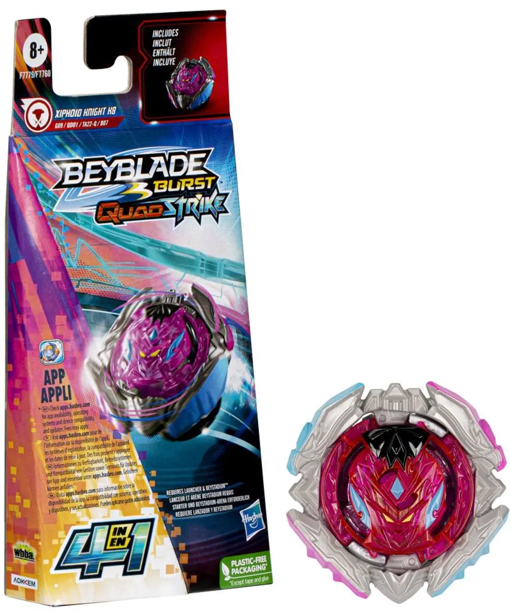 Hasbro Beyblade Quad Strike F7760EU6 - Assorti - afbeelding 6 van 6