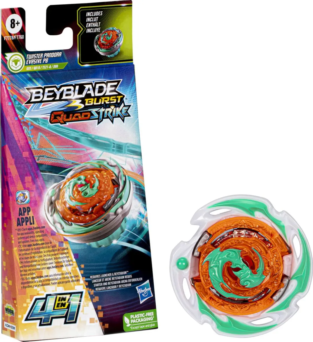 Hasbro Beyblade Quad Strike F7760EU6 - Assorti