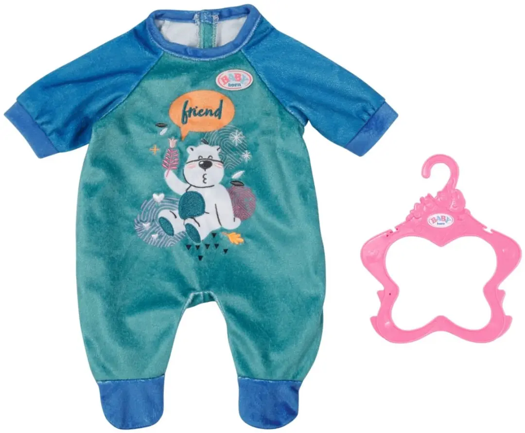 Baby Born Speelpakje Blauw 43cm - Babypopkleding
