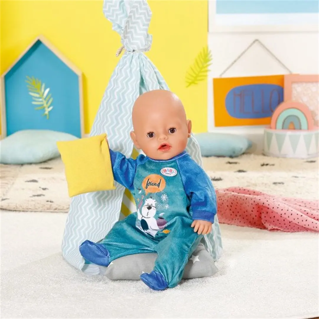 Baby Born Speelpakje Blauw 43cm - Babypopkleding