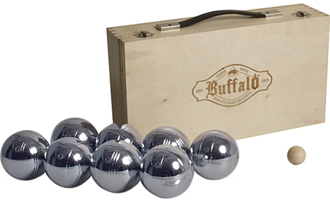 Buffalo Jeu de Boules Set Metaal 8 Stuks
