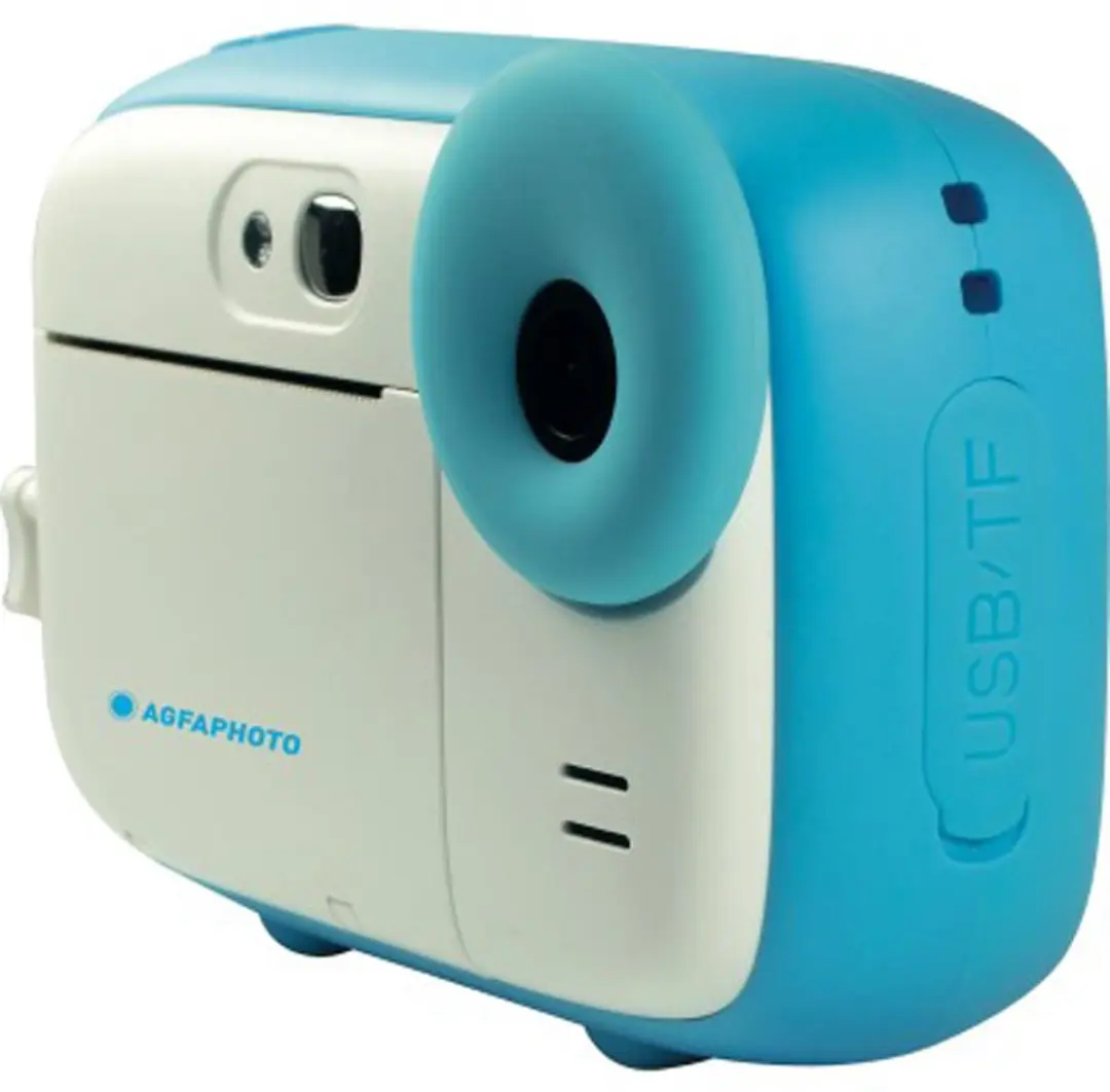 AgfaPhoto Realkids Cam Instant Camera Wit/Blauw