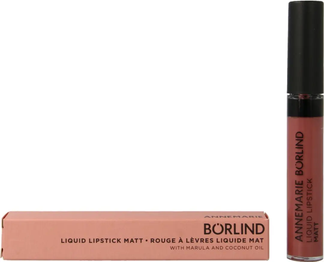 Annemarie Börlind Lipstick Liquid Matt Rosewood 9ml