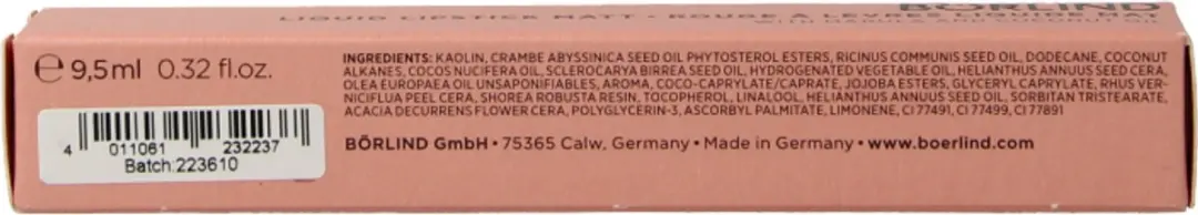 Annemarie Börlind Lipstick Liquid Matt Rosewood 9ml