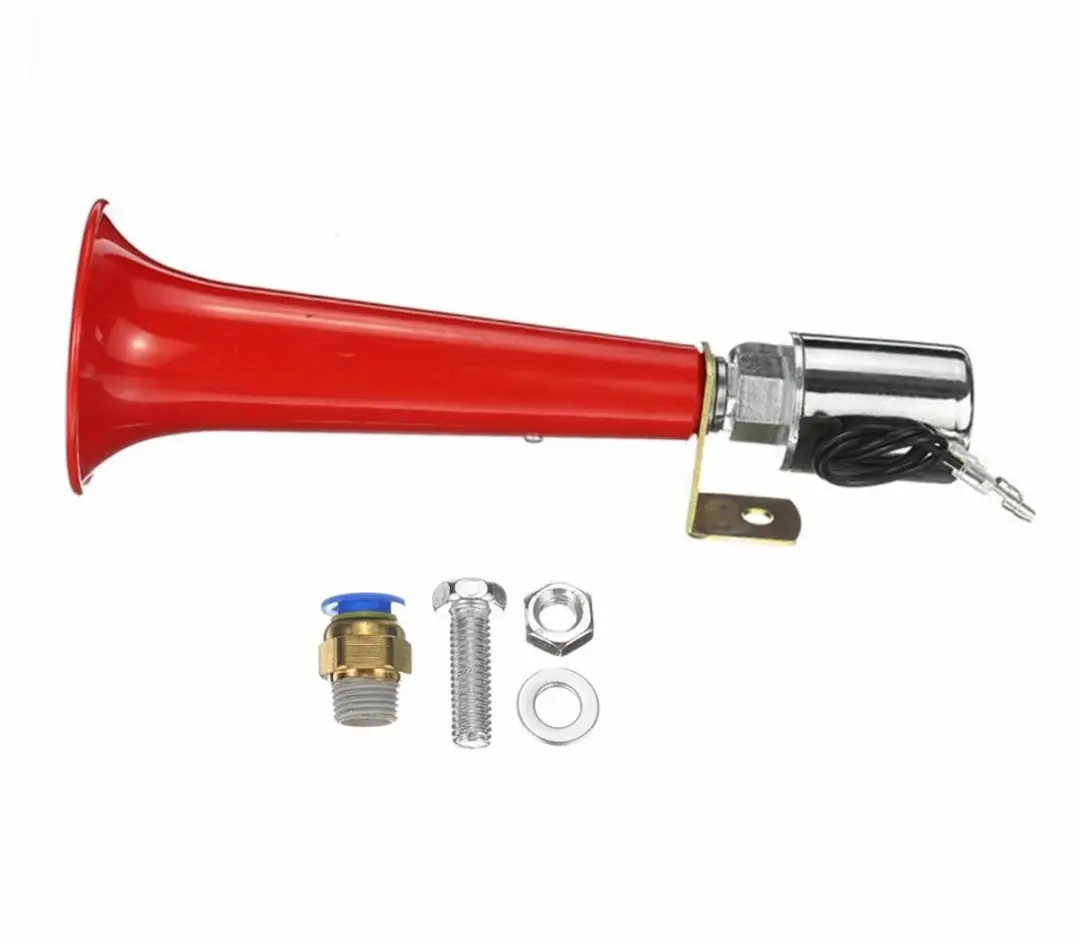 RedParrot 12V Luchthoorn - Rood