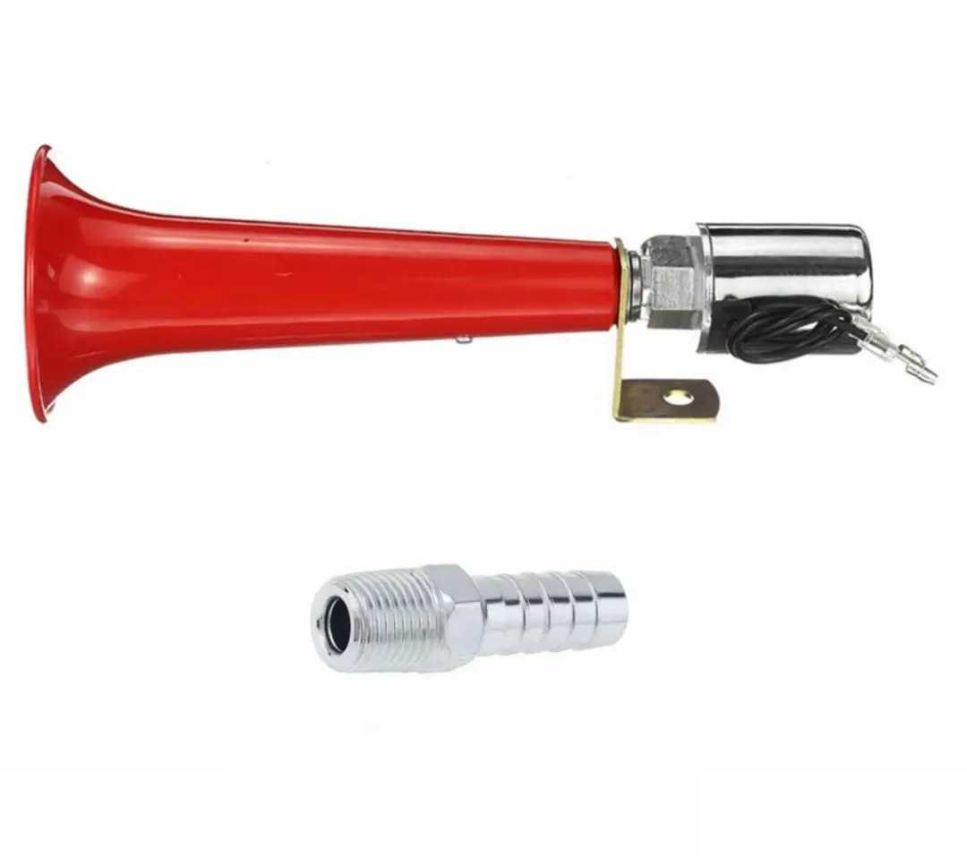 RedParrot 12V Luchthoorn - Rood