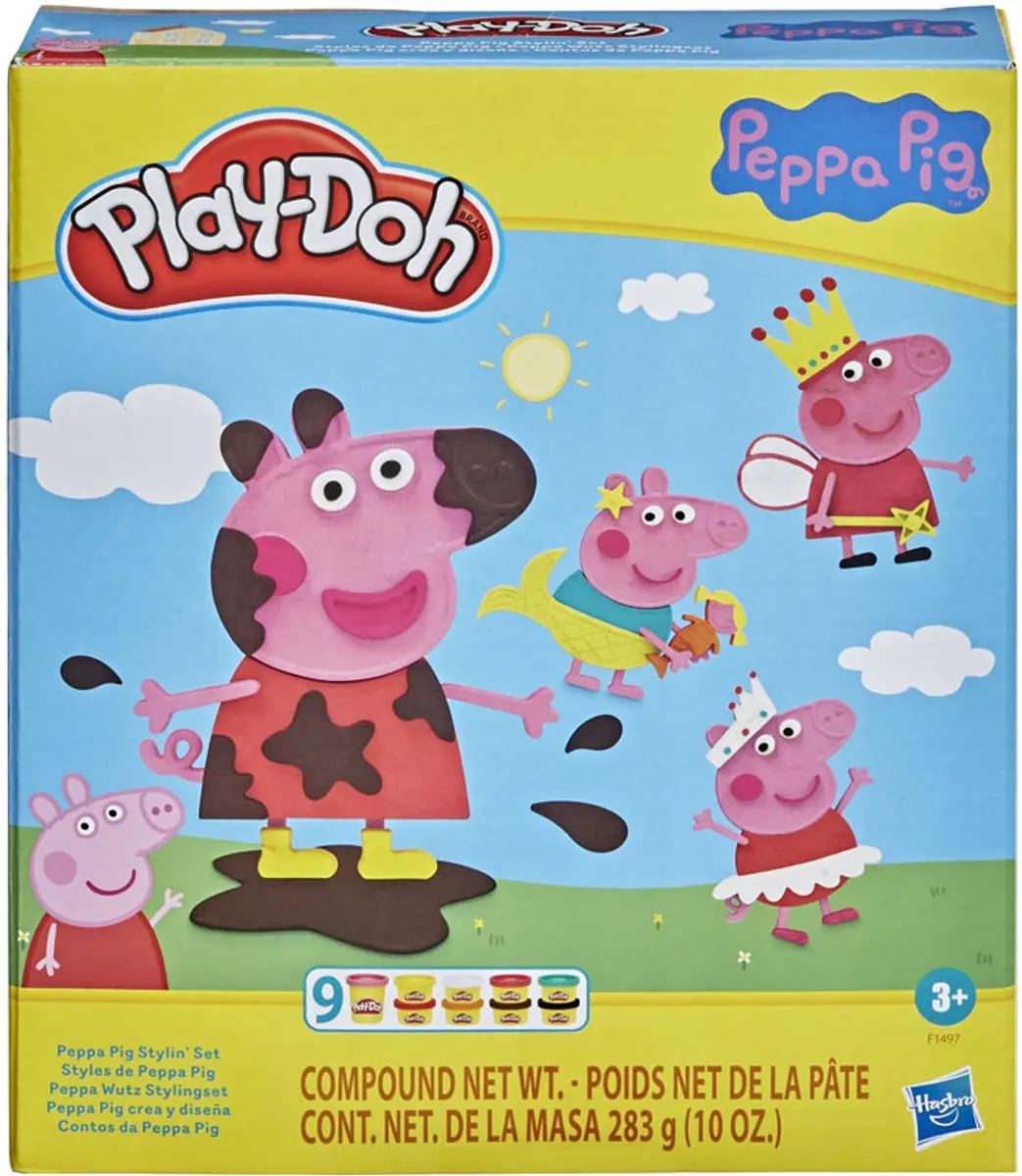 Play-Doh Peppa Pig Styling Speelset - 20 Stuks