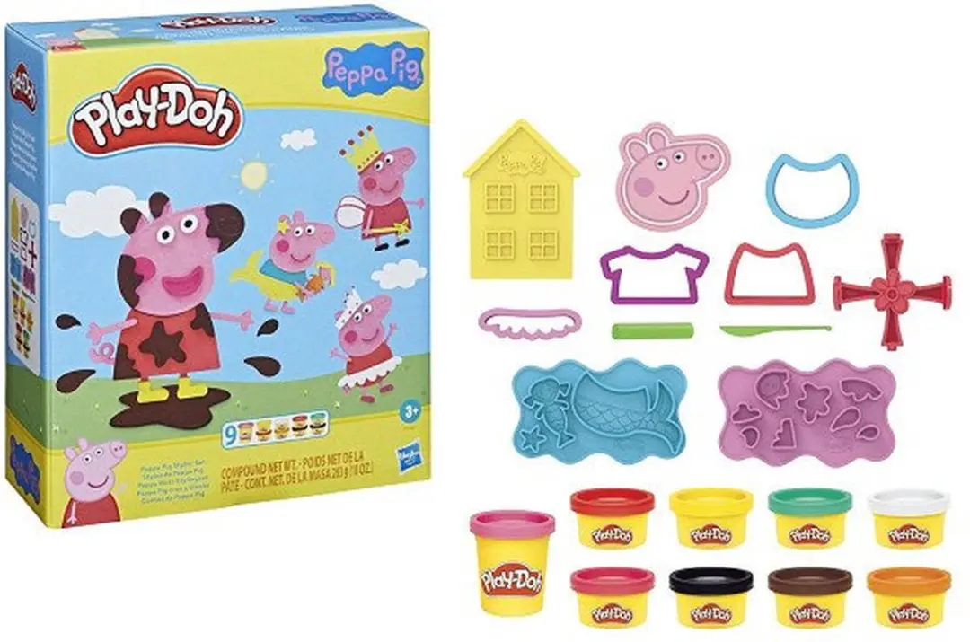 Play-Doh Peppa Pig Styling Speelset - 20 Stuks