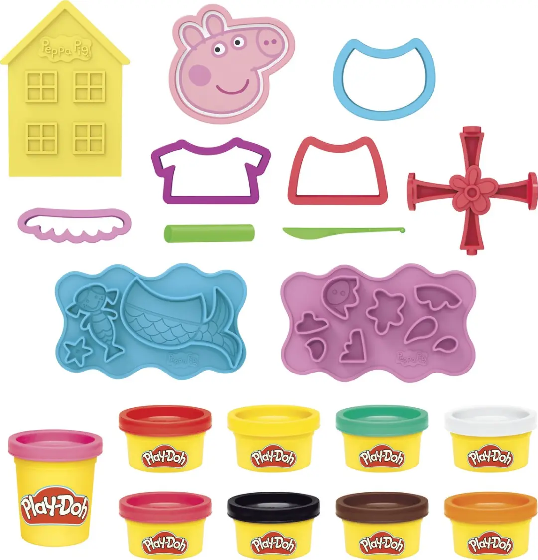 Play-Doh Peppa Pig Styling Speelset - 20 Stuks