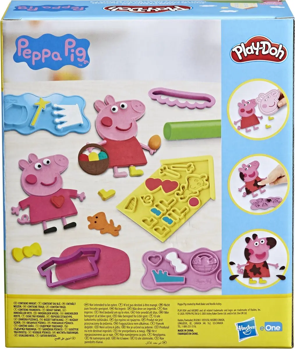 Play-Doh Peppa Pig Styling Speelset - 20 Stuks