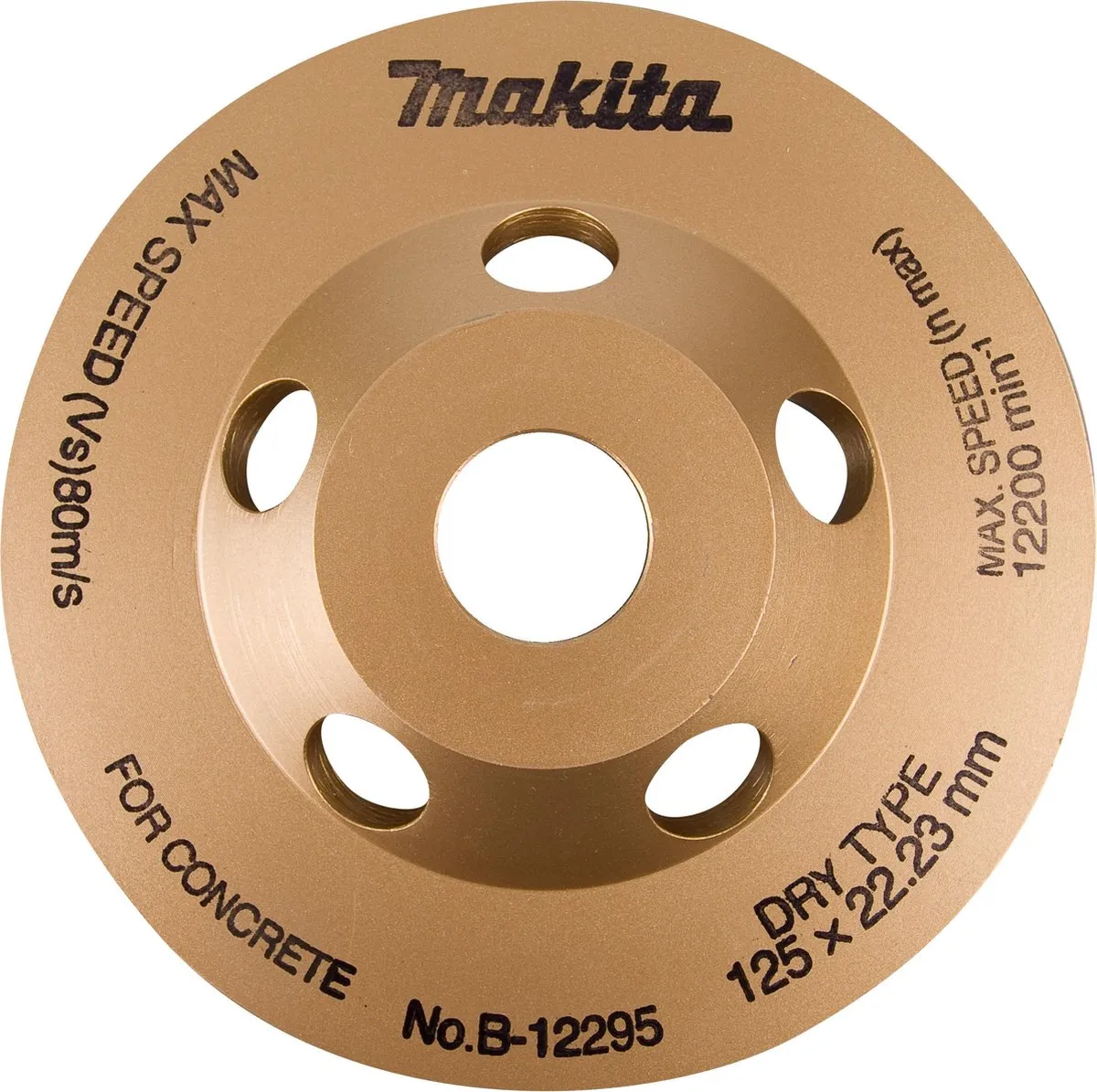 Makita B-12295 Diamant Komschijf 125mm - Steen/Beton