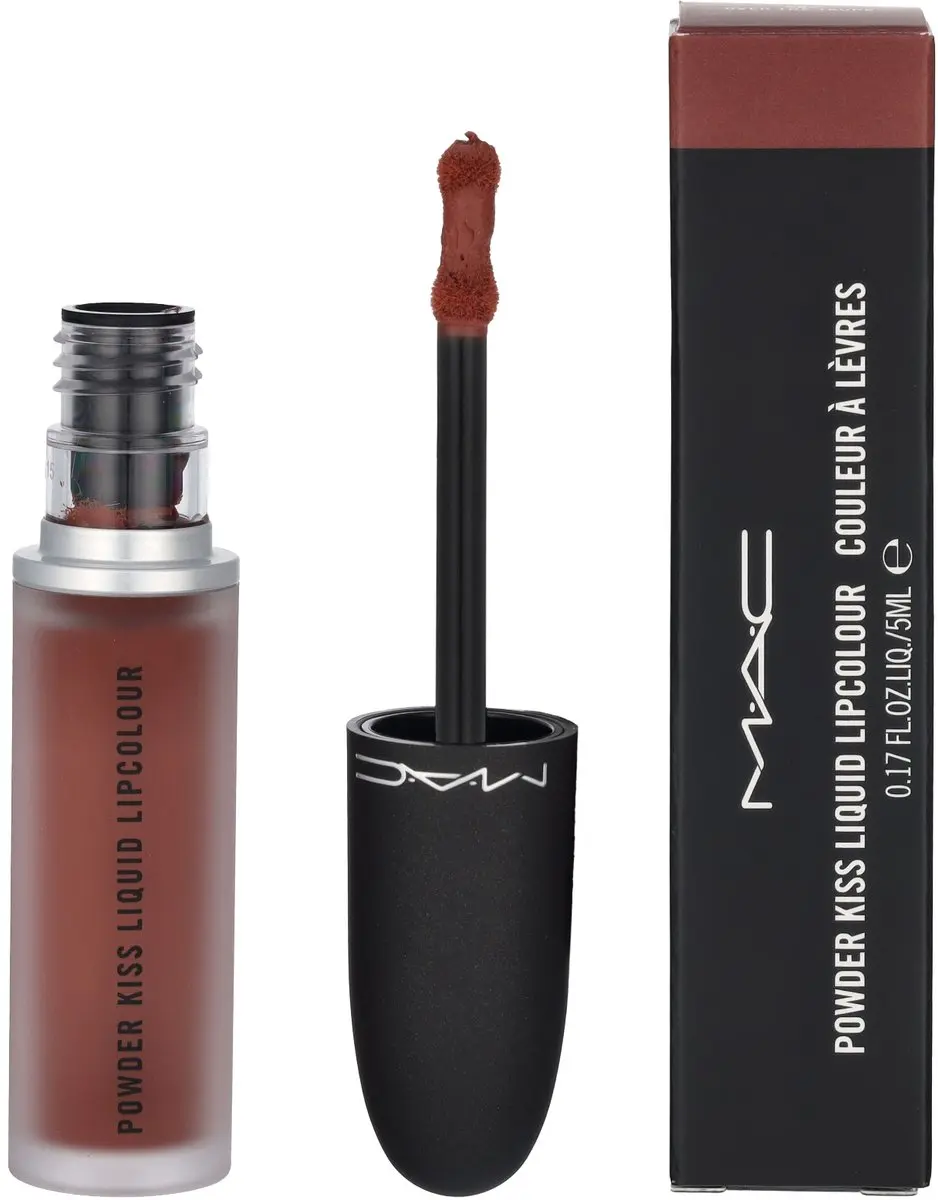 MAC Powder Kiss Over The Taupe Liquid Lipstick 5ml