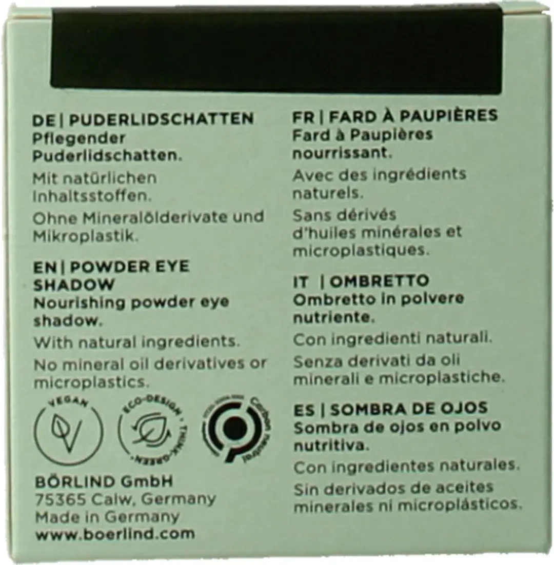 Annemarie Börlind Eyeshadow Powder Dark Green 2g
