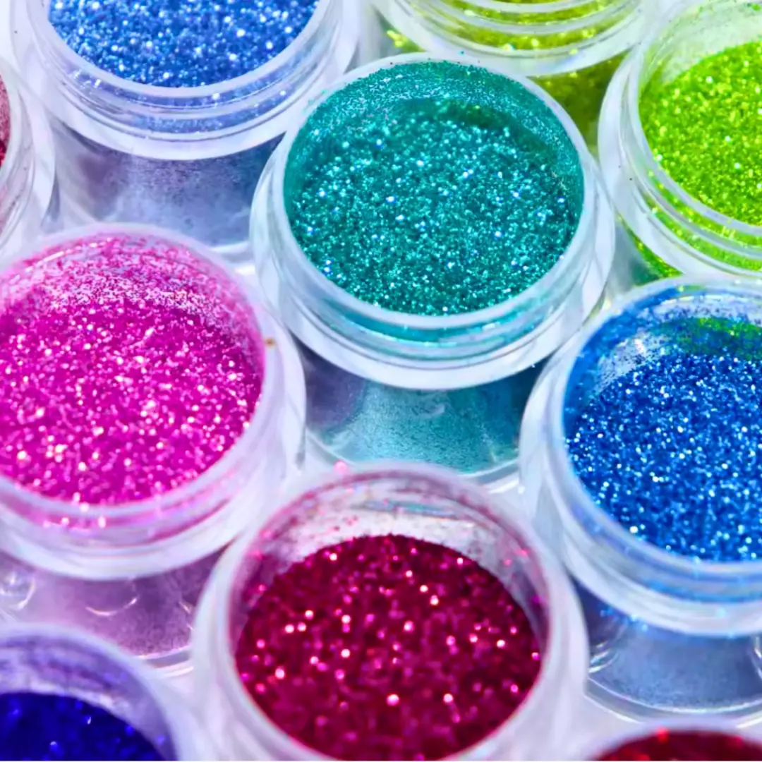 Guardian Beauty Nagel Glitters - 2 Kleuren Fijn Poeder Holografisch