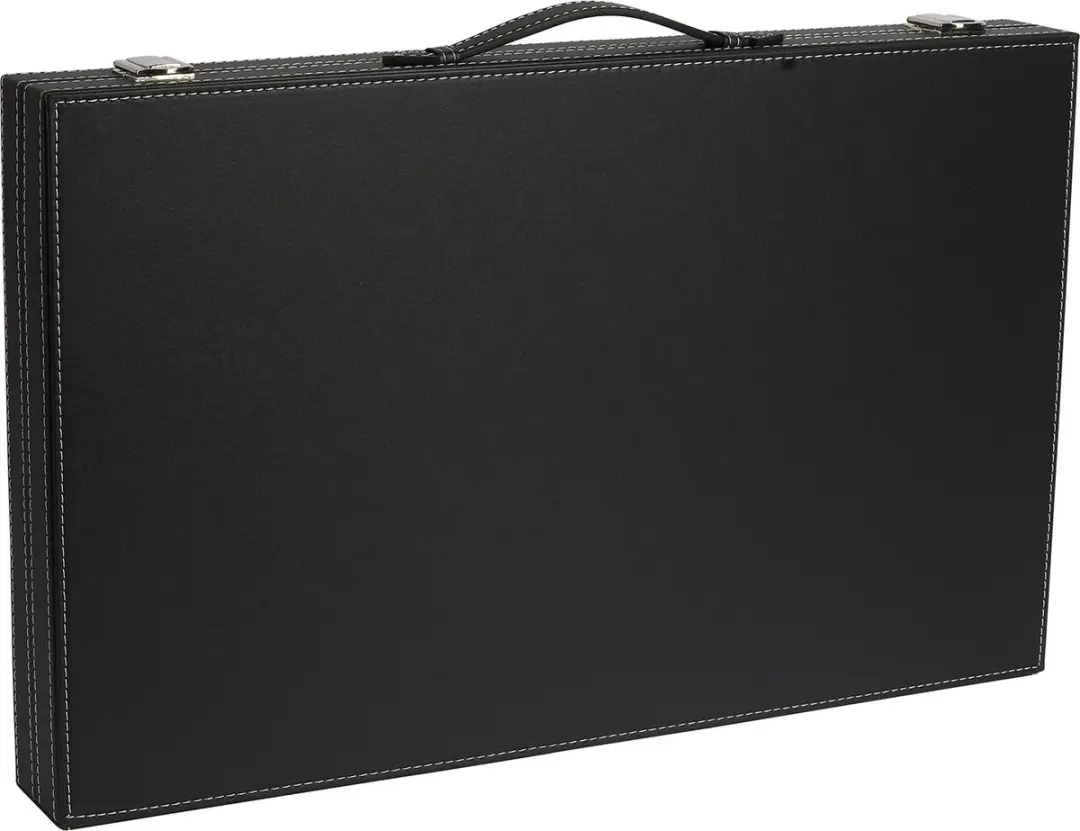 Buffalo Backgammon 1216M - 46x28cm - Zwart