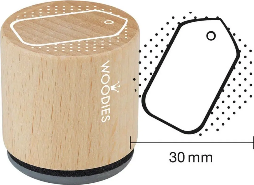 Woodies Houten Stempel Ø30mm