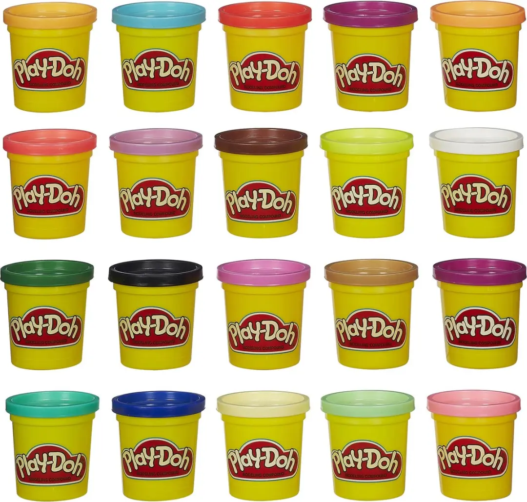 Play-Doh Super Color Pack Boetseerklei - 20 Stuks Multi
