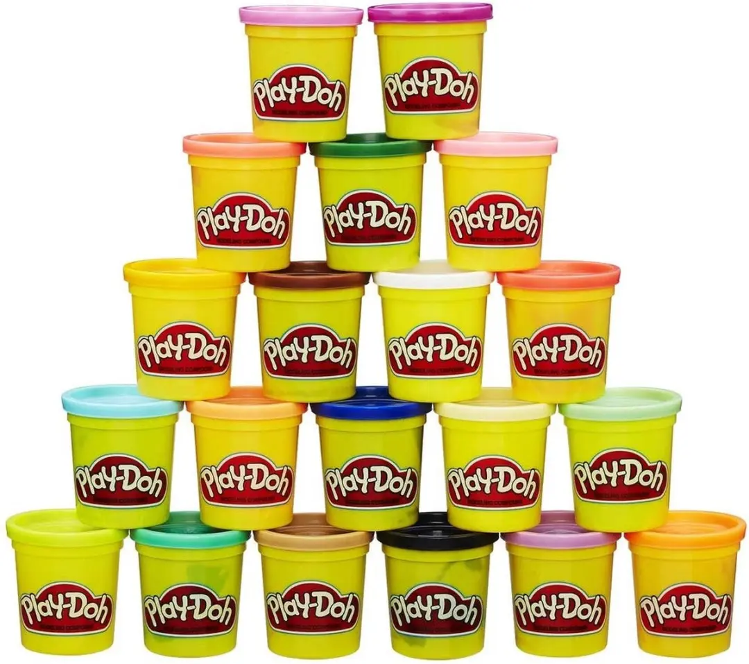 Play-Doh Super Color Pack Boetseerklei - 20 Stuks Multi