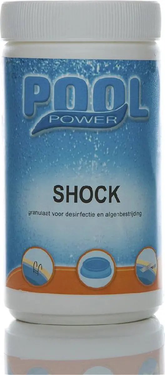Pool Power Shock Zwembad Desinfectiemiddel 1kg