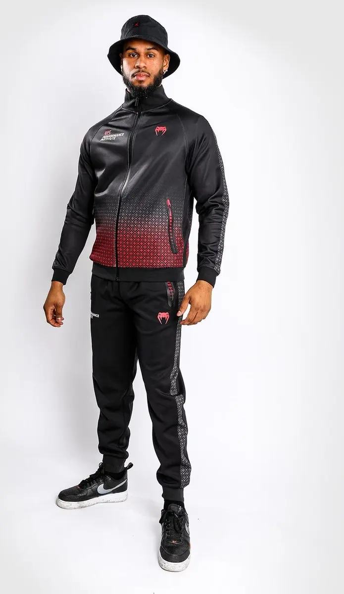 UFC Venum Performance Institute Trainingsjack - Zwart Rood - S
