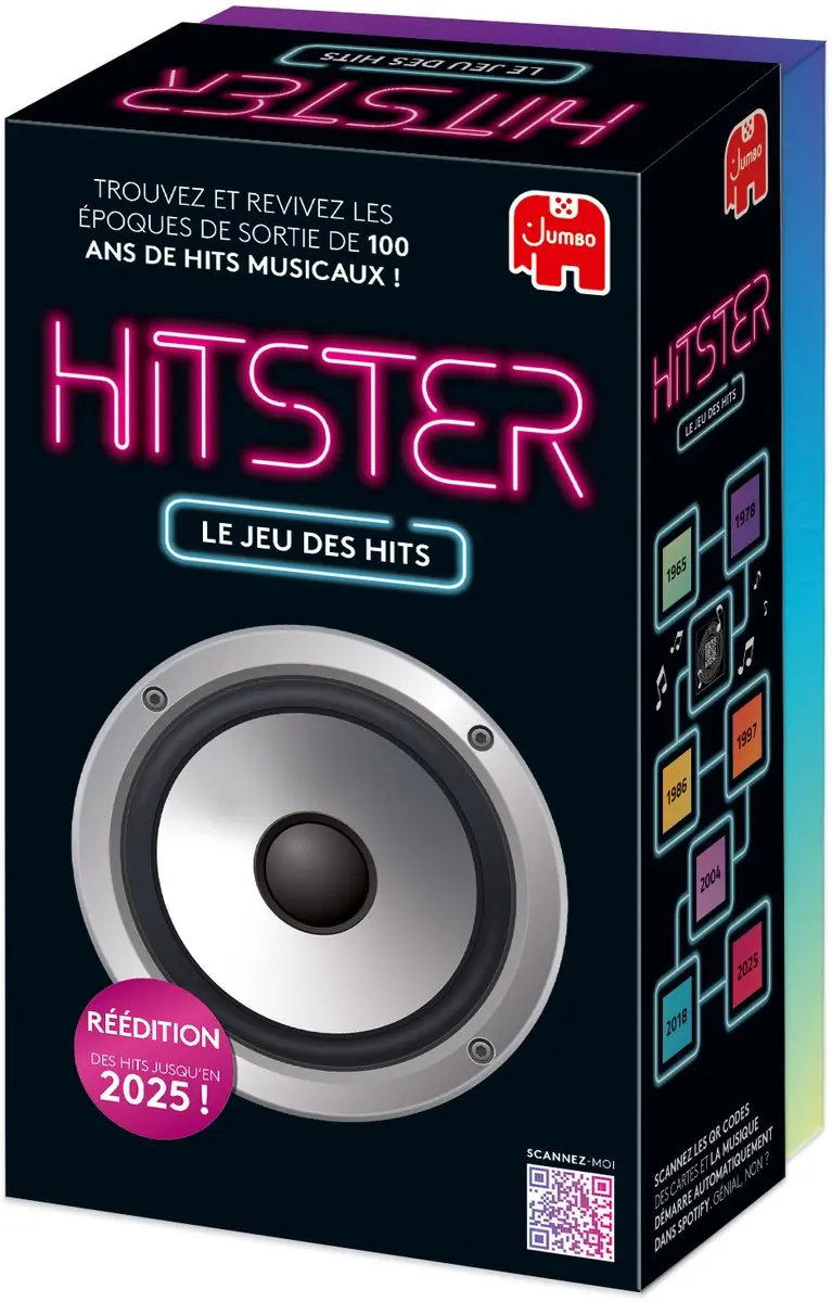Hitster Original Franstalig Partyspel 19899 - 2-4 Spelers