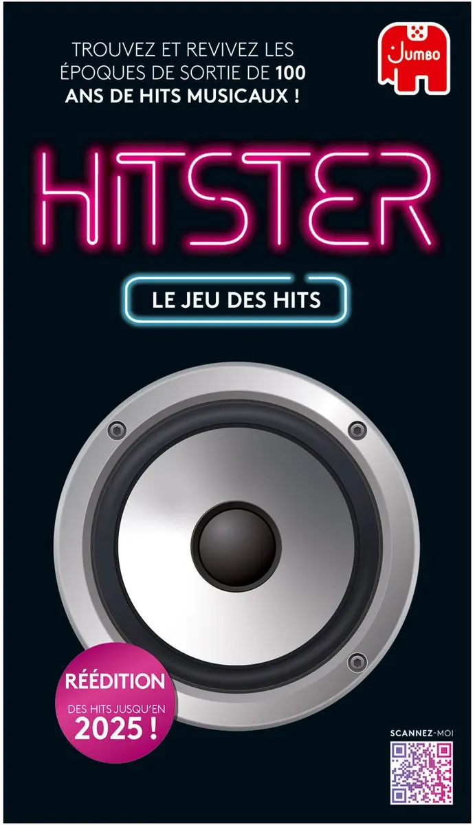Hitster Original Franstalig Partyspel 19899 - 2-4 Spelers