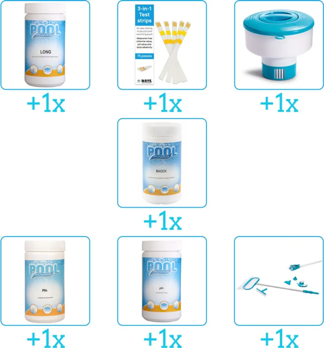 Pool Power Zwembad Onderhoudspakket