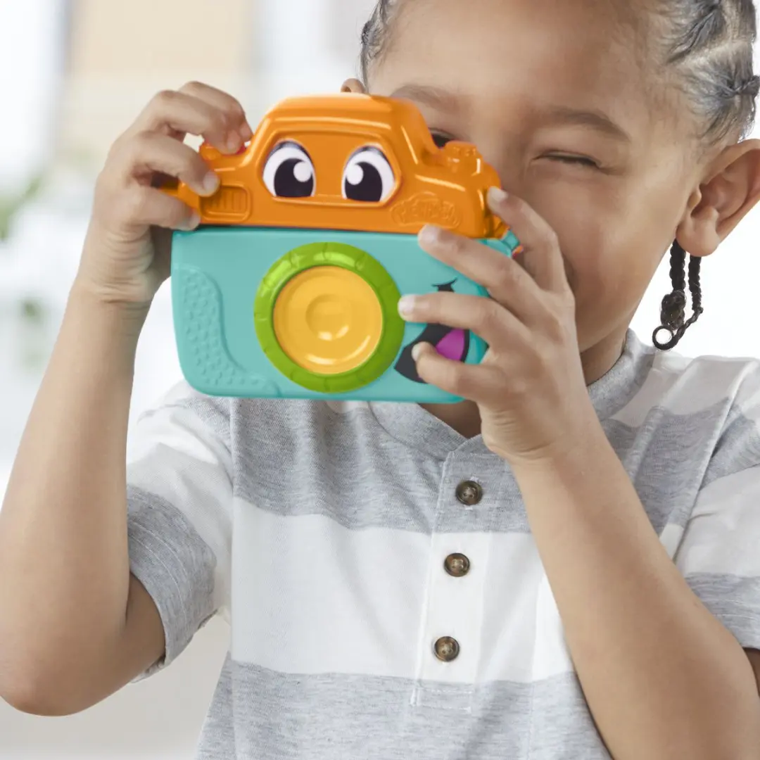 Play-Doh Fotoplezier Voor Beginners Speelset - Speelgoedcamera & 3 Klei - 12 Stuks
