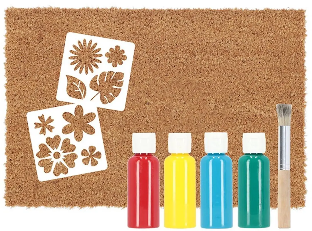 Esschert Design DIY Deurmat met Schildersset