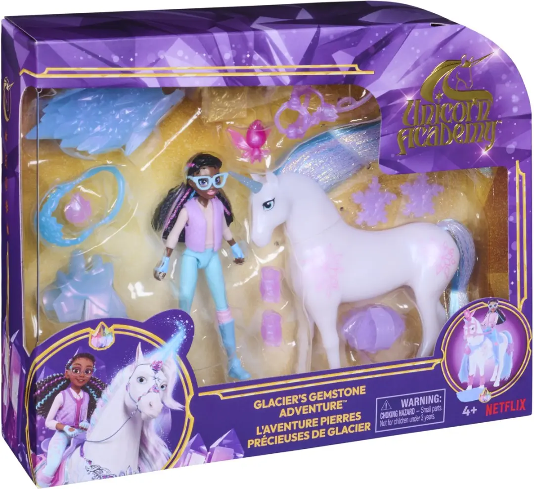 Unicorn Academy Glacier's Gemstone Adventure Educatief Spel - Meerkleurig
