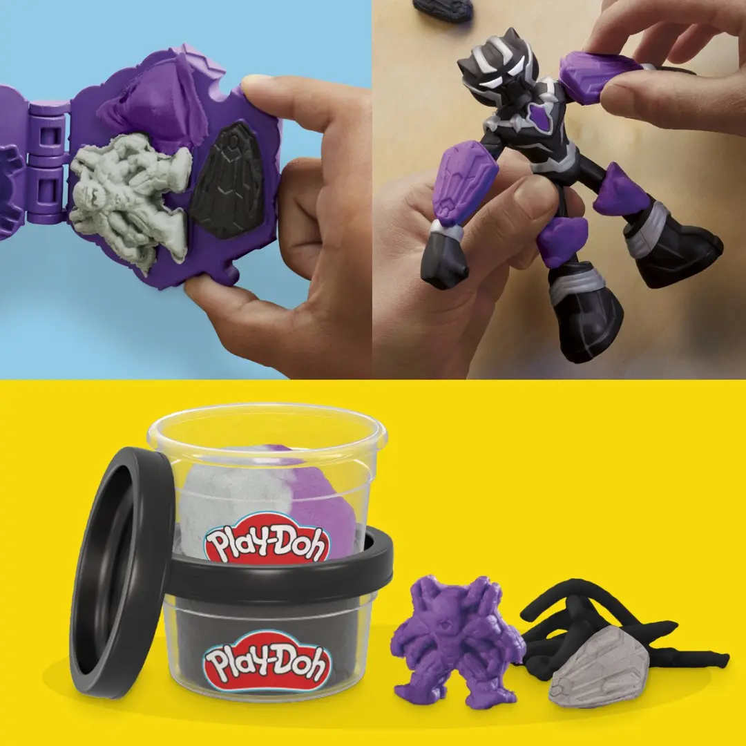 Play-Doh Marvel Black Panther Boetseerklei - Meerkleurig