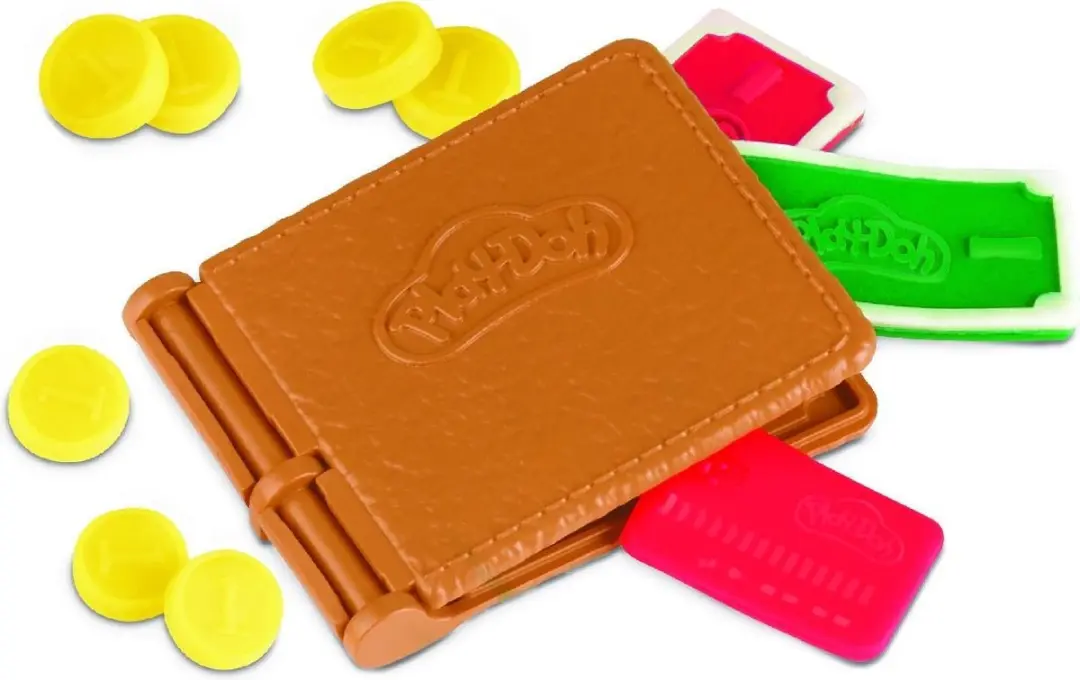 Play-Doh Kassa Multikleur - 13 Stuks - afbeelding 6 van 6