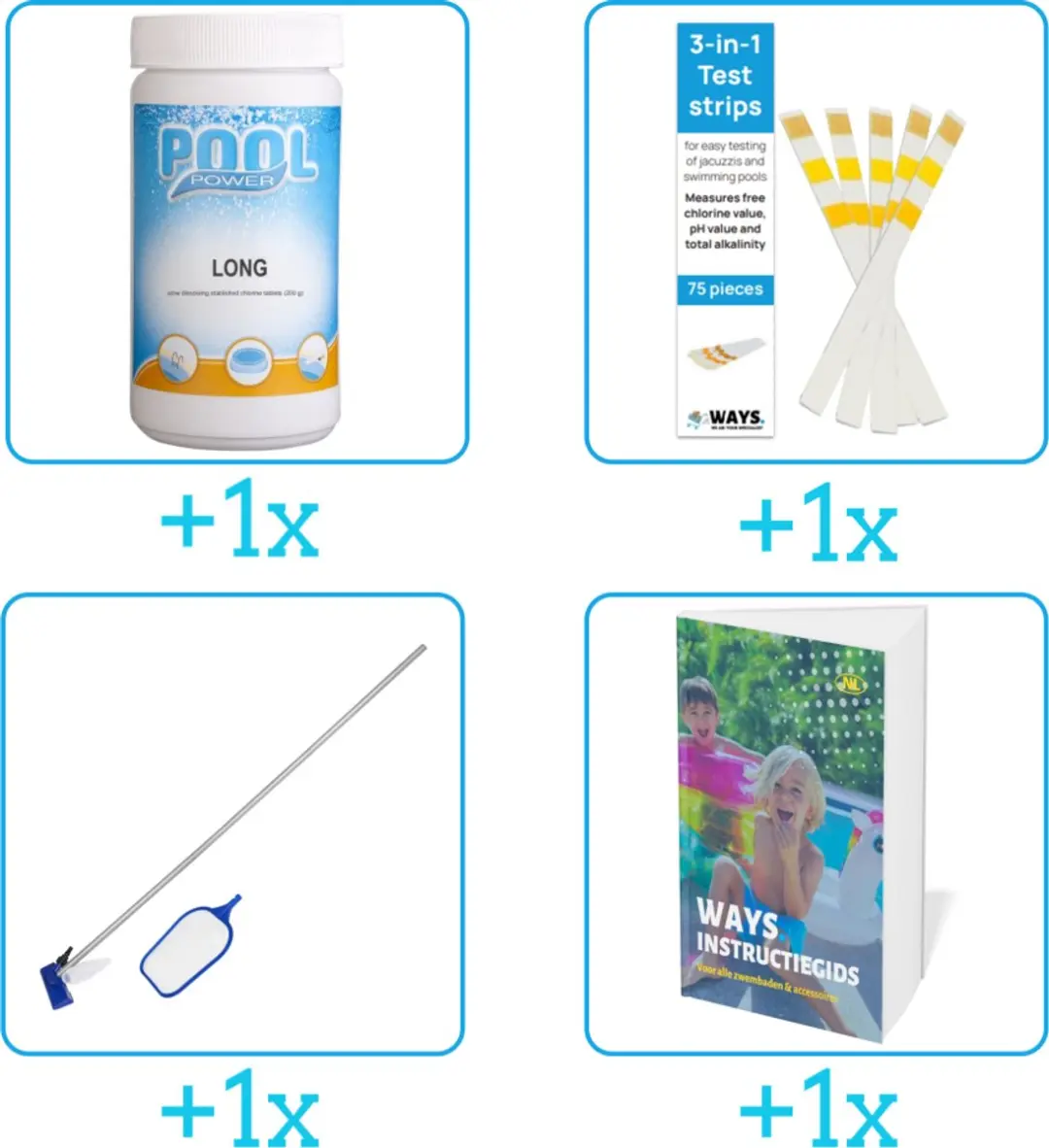 Pool Power Zwembad Onderhoudspakket