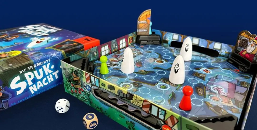 Drie Magiers Spellen Die Verdraaide Spooknacht 40896 - Coöperatief Spel - 1-4 Spelers