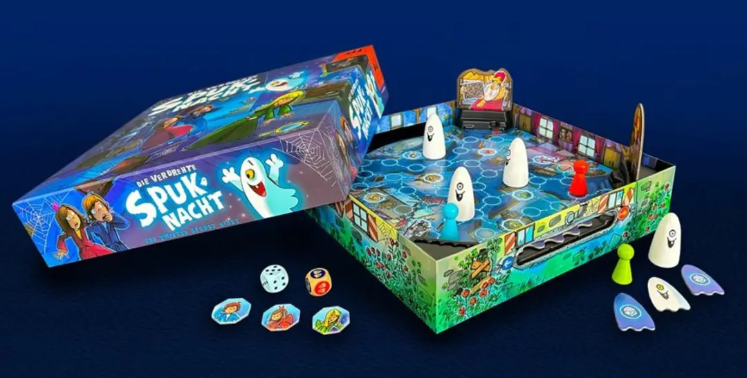 Drie Magiers Spellen Die Verdraaide Spooknacht 40896 - Coöperatief Spel - 1-4 Spelers