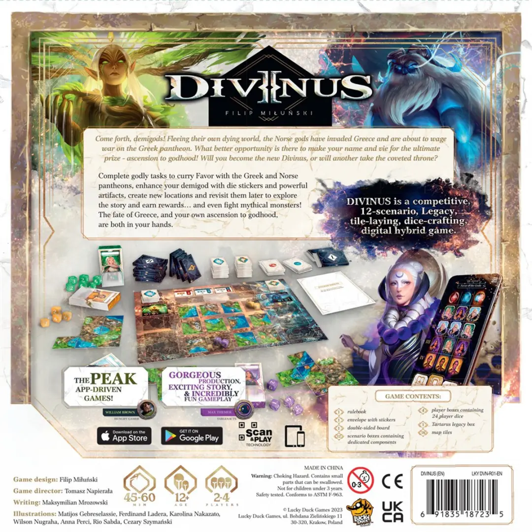 Lucky Duck Games Divinus Bordspel LDGDVN01 - 2-6 Spelers