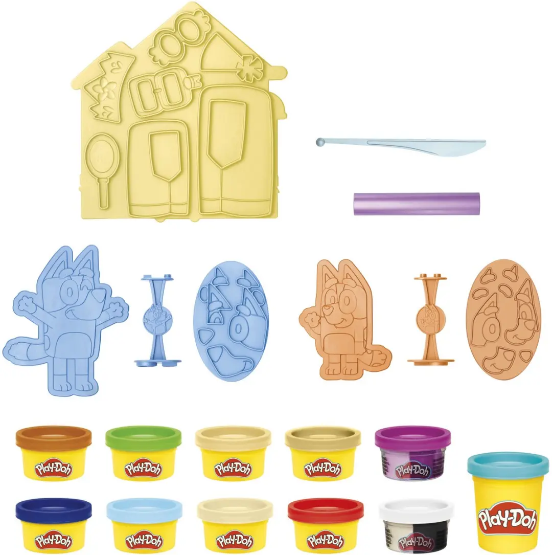 Play-Doh Bluey Verkleedset - 11 Kleipotten
