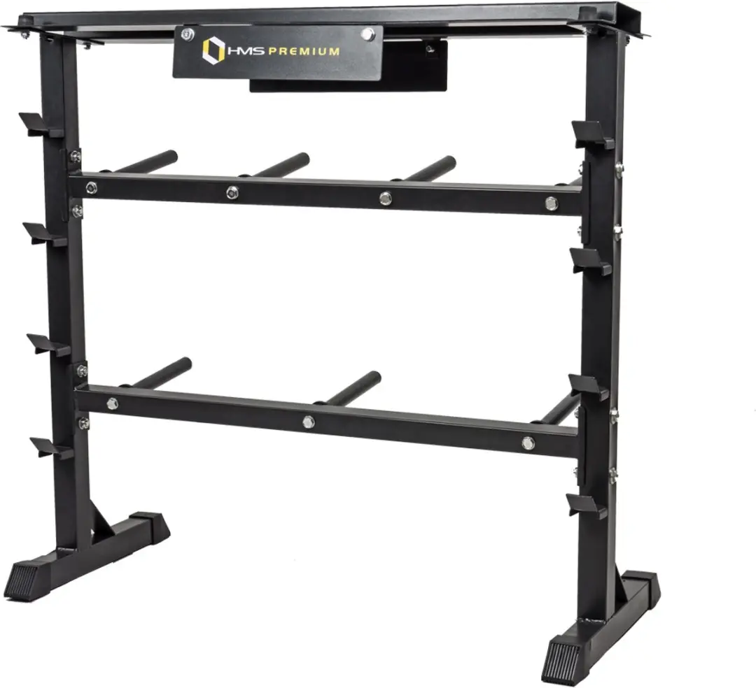 HMS Premium Opbergrek voor Halters en Dumbbells - Zwart