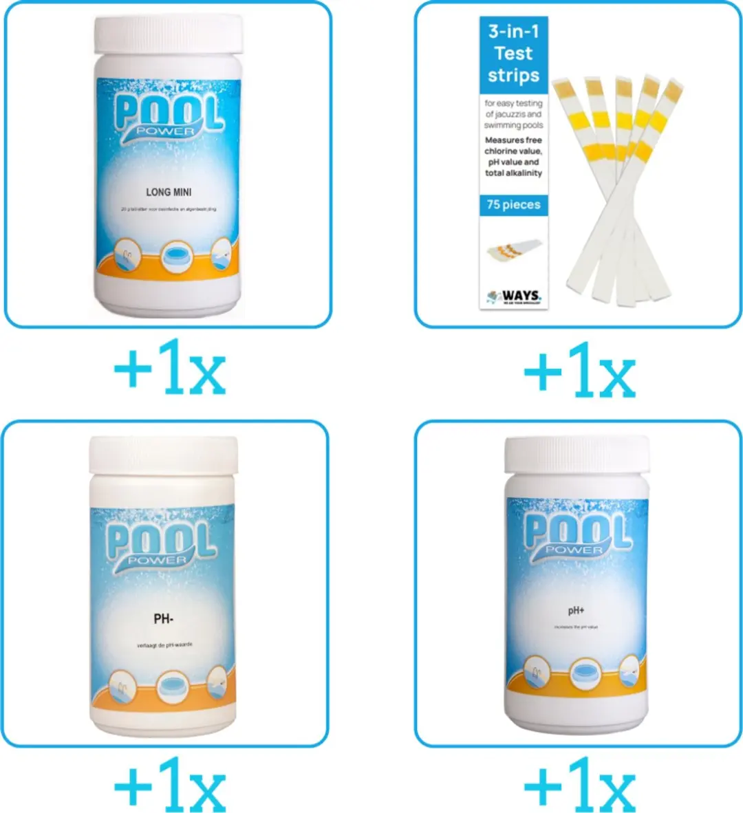 Pool Power Zwembad Onderhoudspakket