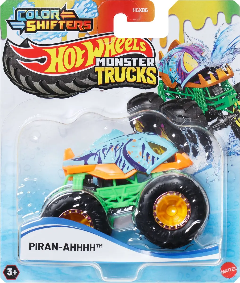 Hot Wheels Monster Trucks PIRAN-AHHH JDV93