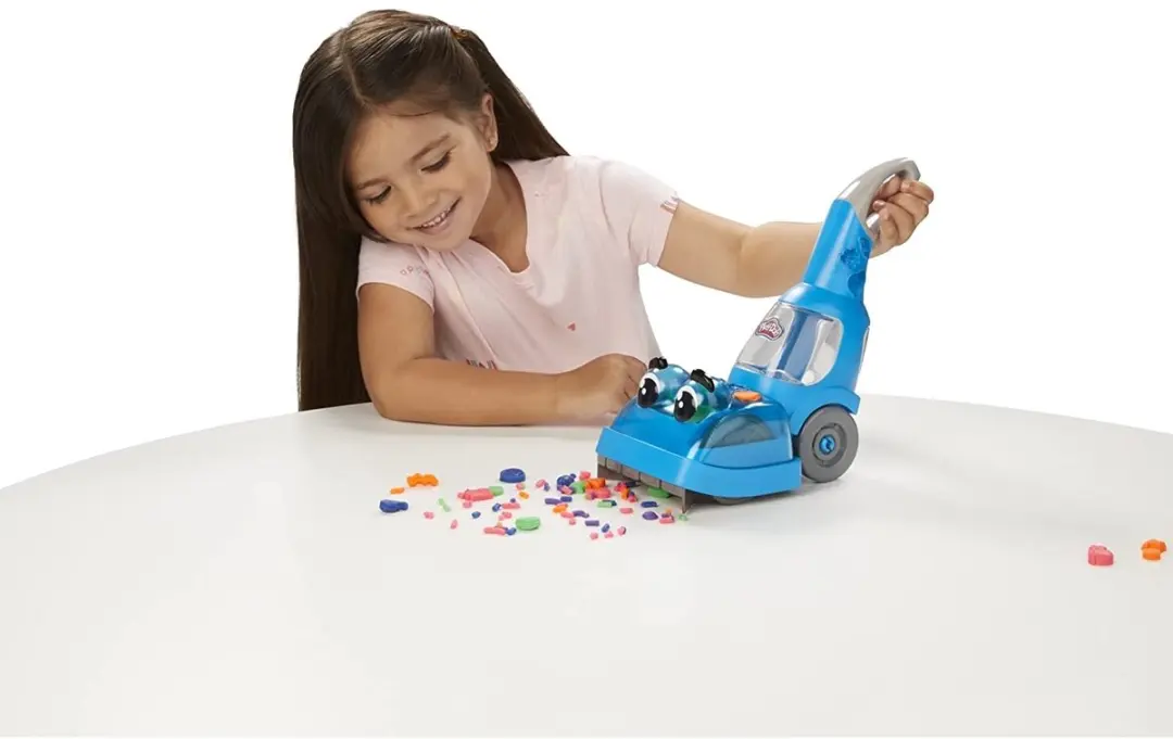 Play-Doh Zoom Zoom Stofzuiger en Opruimset - Multicolor
