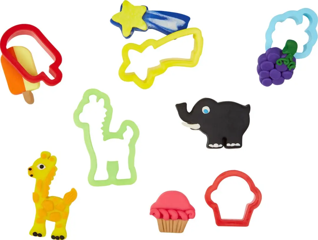 Play-Doh Bucket of Fun Boetseerklei - 20 Potjes - 14 Gereedschappen