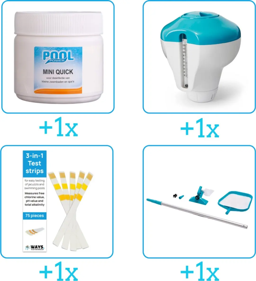 Pool Power Zwembad Onderhoudspakket